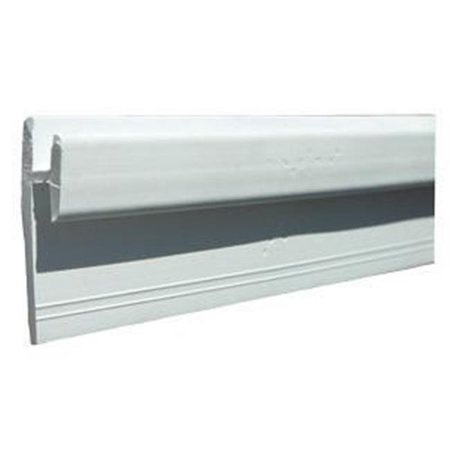 JR PRODUCTS JR PRODUCTS 80401 96 In. Wall Track - D; White J45-80401